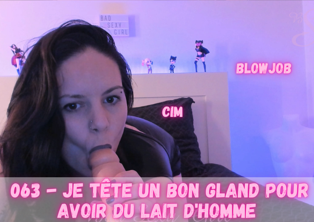 063 - Je tête un bon gland pour avoir du lait d'homme