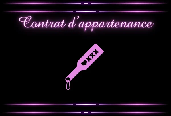 Contrat d'appartenance